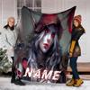 Personalized Custom Name Blanket - World of Warcraft Print Design,Blanket for Sofa,Bed,Travel,Camping - Soft and Warm, Great Gift