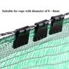 1~100pcs Butterfly Sunshade Net Clip Home Fence Installation Hook Greenhouse Film Sun Shading Net Clamp Outdoor Tent Hang Tongs