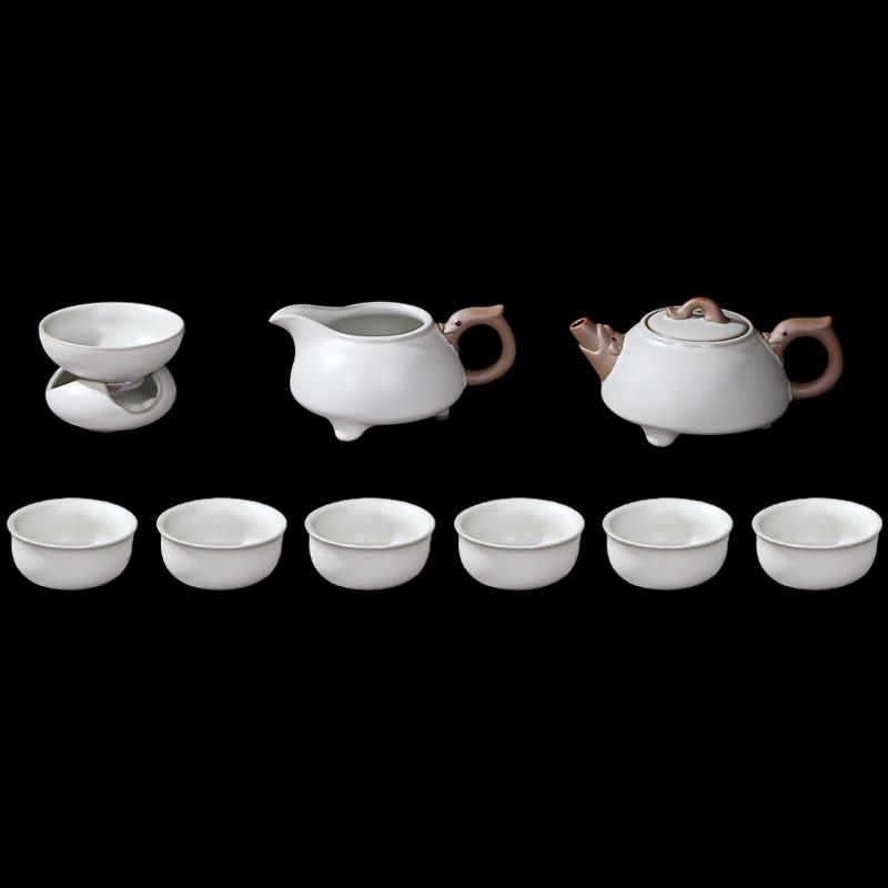 

Bafangli Ru Kiln 10-Piece Tea Set