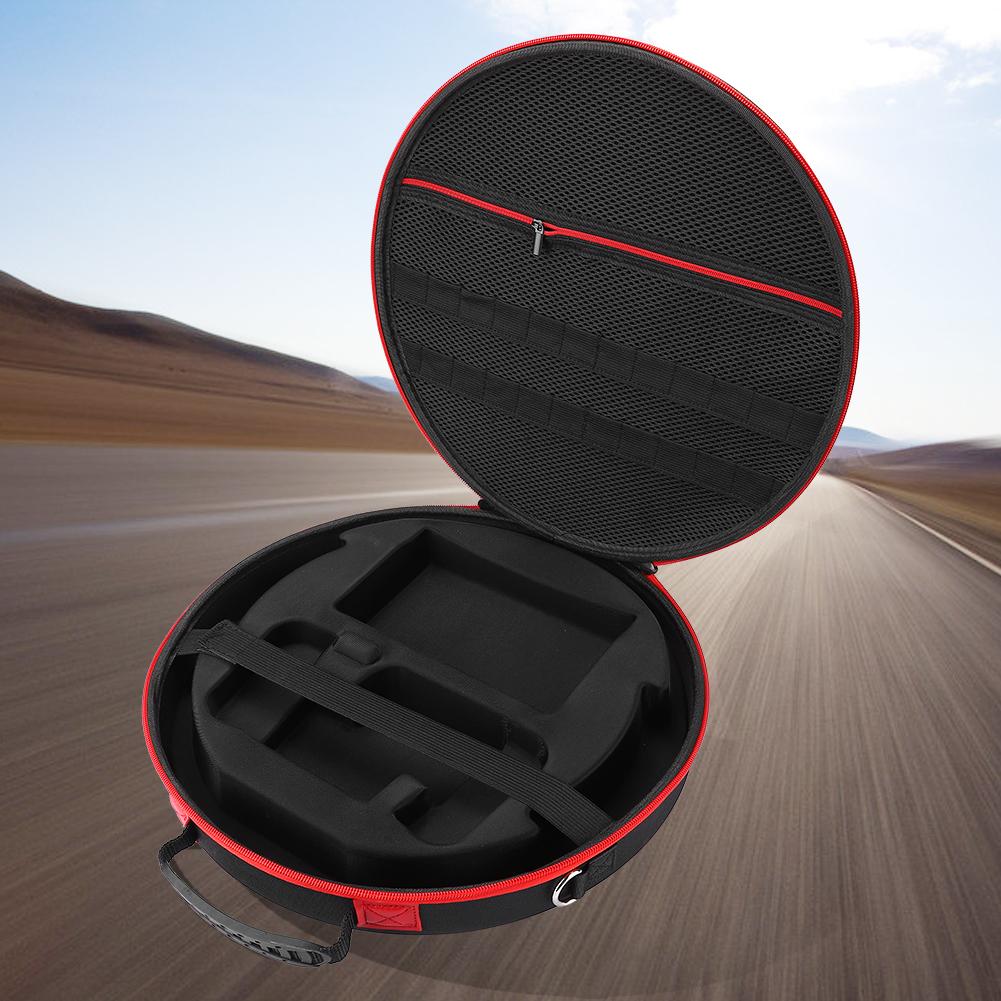 EVA Black Red Fitness Ring Storage Bag Messenger Portable Travel Handbag for Switch