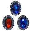 Event Room Halloween Mirror Decoration with Lighted Center, Detailed Frame, and Hanging Display for Shelf Styling Indoors