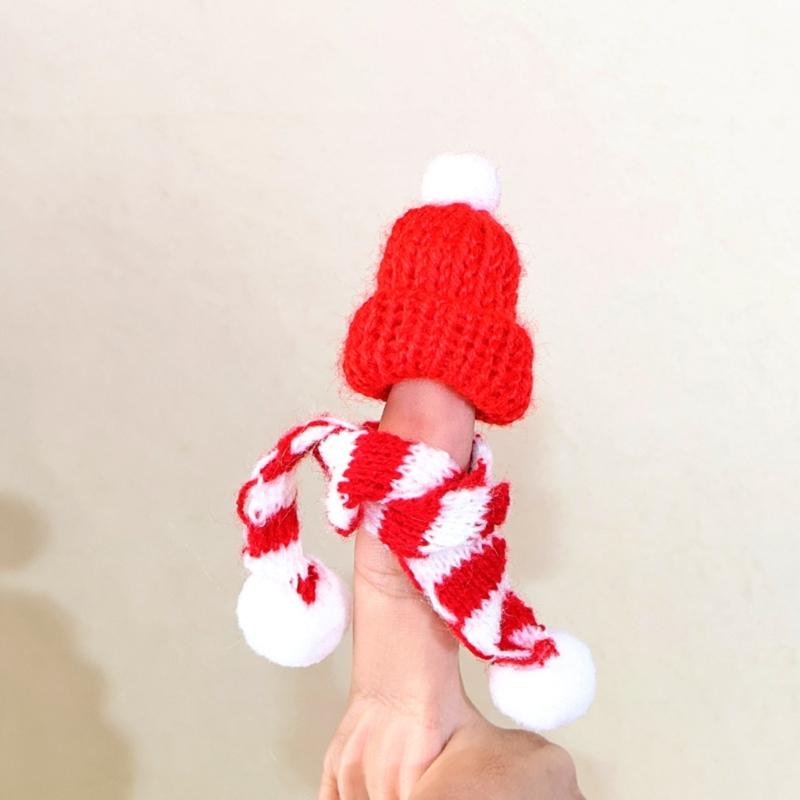 Weihnachts-Strickmützen Weiche Festliche Warme Mützen Interaktive Feiertagsmützen für Männer Frauen Kinder