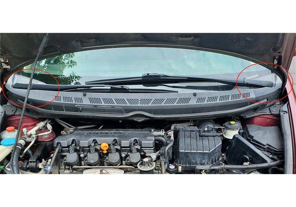 Wiper Arm Trim Cover Panel 74210-SNA-A00 74220-SNV-H00 For Honda Civic 06-11