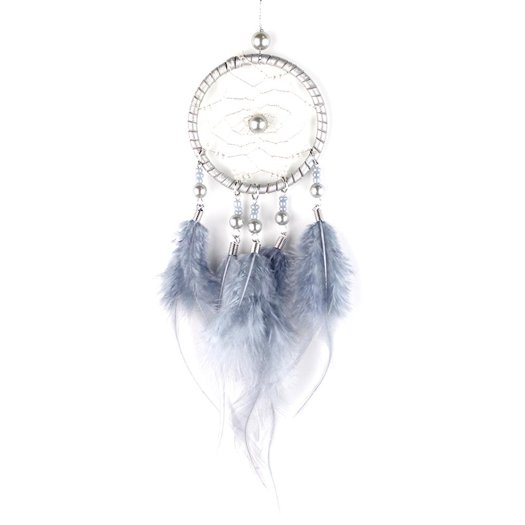 Lapač snů Domácí řemeslný přívěsek Dárek k narozeninám pro přítelkyni Přívěsek s peřím do auta Peří a střapce Přívěsek na domácí dekoraci