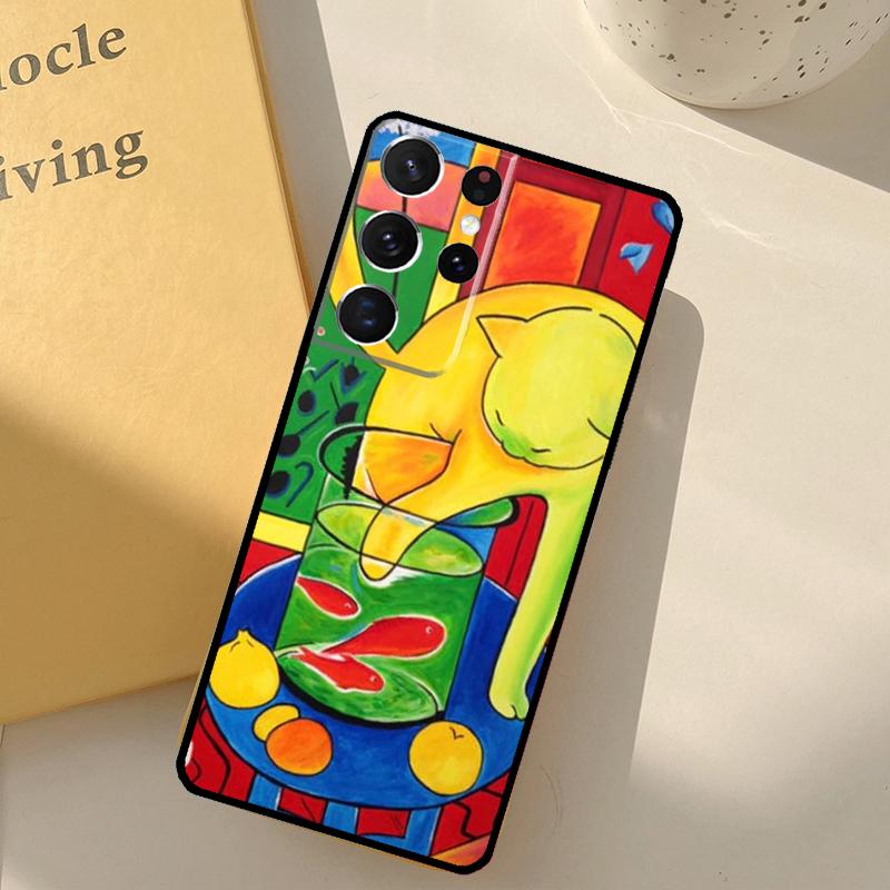 Henri Matisse Art Painting Phone Case For Samsung Galaxy S25 Ultra S20 S21 S22 S23 S24 Plus S9 S10 S25 FE Cover Shell