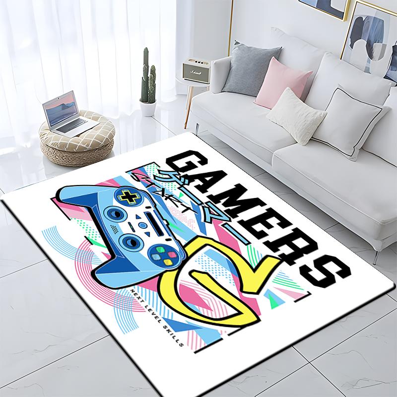 Game Handle Carpet Yoga Living Room Crawling Mat Doormat  Living Room Area Rug Games Area Washroom Floor Mat Cute Rug Doormat