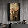 Jesus Christ Canvas Art Painting - Unique Portrait Poster for Living Room Wall Decor, Quality Prints for Home Decoration