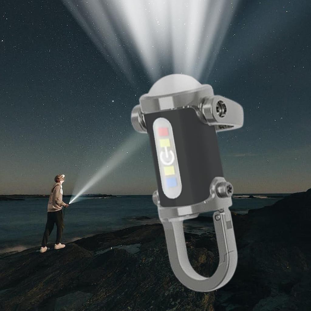 Small Keychain Flashlight Portable Keyring Torch Rechargeable Waterproof Bright Keychain Flashlight for Hiking Outdoor Fishing