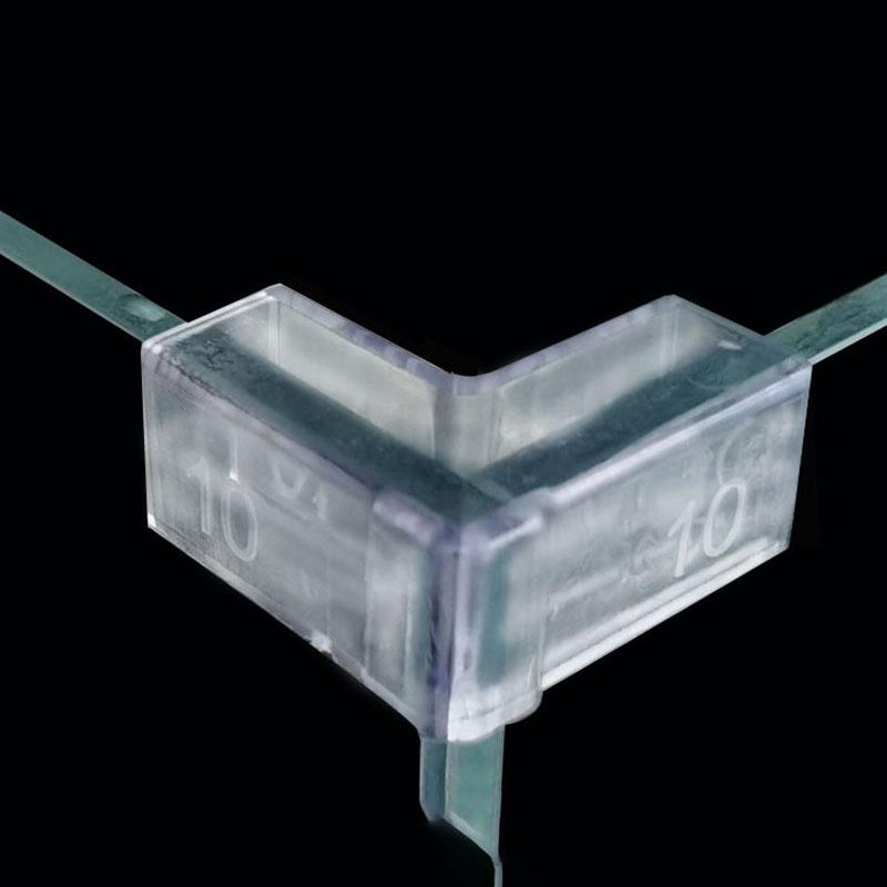 4 stücke 5mm 8mm 10mm Silikon Transparent Anti-kollision Aquarium Ecke Schutz Klebstoff Schutzhülle Aquarium zubehör