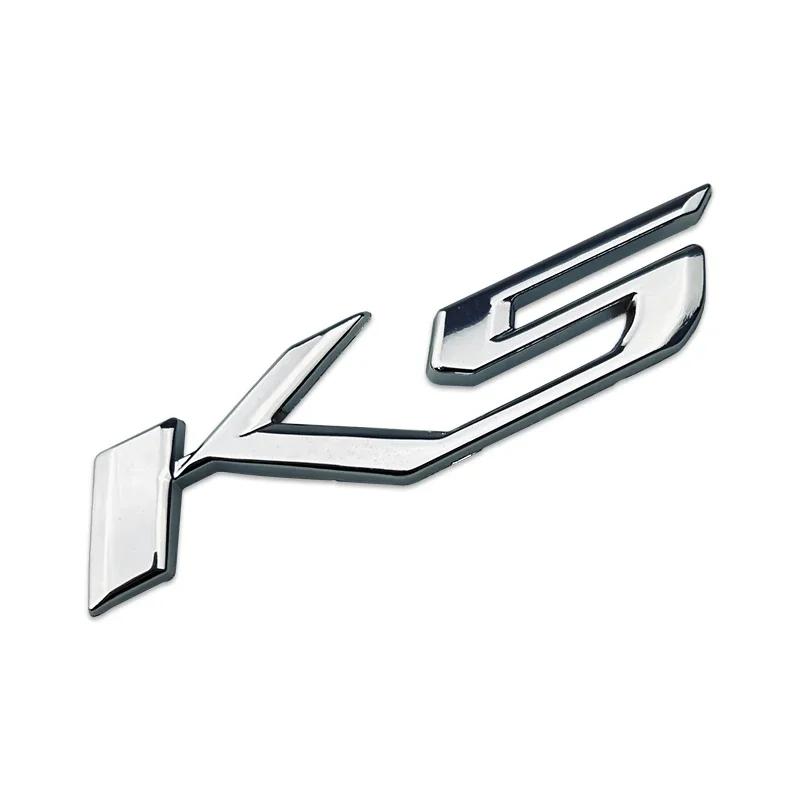 AABJB1 Metal Car Fender Side Sticker Tail Trunk Badge Decals for KIA K5 Emblem Auto Exterior Decoration