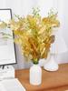 Gold Artificial Eucalyptus Leaves Bouquet Autumn Decoration Fake Plants for Wedding Birthday Party Home Decoration
