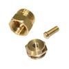 180° Brass Refraction Nozzle 1/2" Male Thread Misting Sprinkler Garden Agriculture Plant Flower Vegetable Nebulizer Sprayer 2Pcs