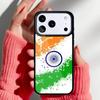 India Indian Flag Phone Case for iPhone 17 16 15 14 13 Pro Max Back Cover for 12 11 Pro Coque