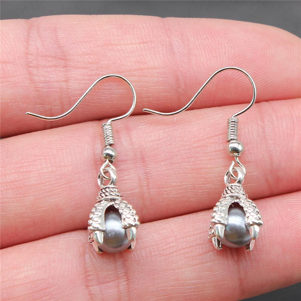 

Popular Zircon Drop & Dangle Earring Boys Jewelry Valentine s Day Romantic Gifts For A10-1pair-16x8mm