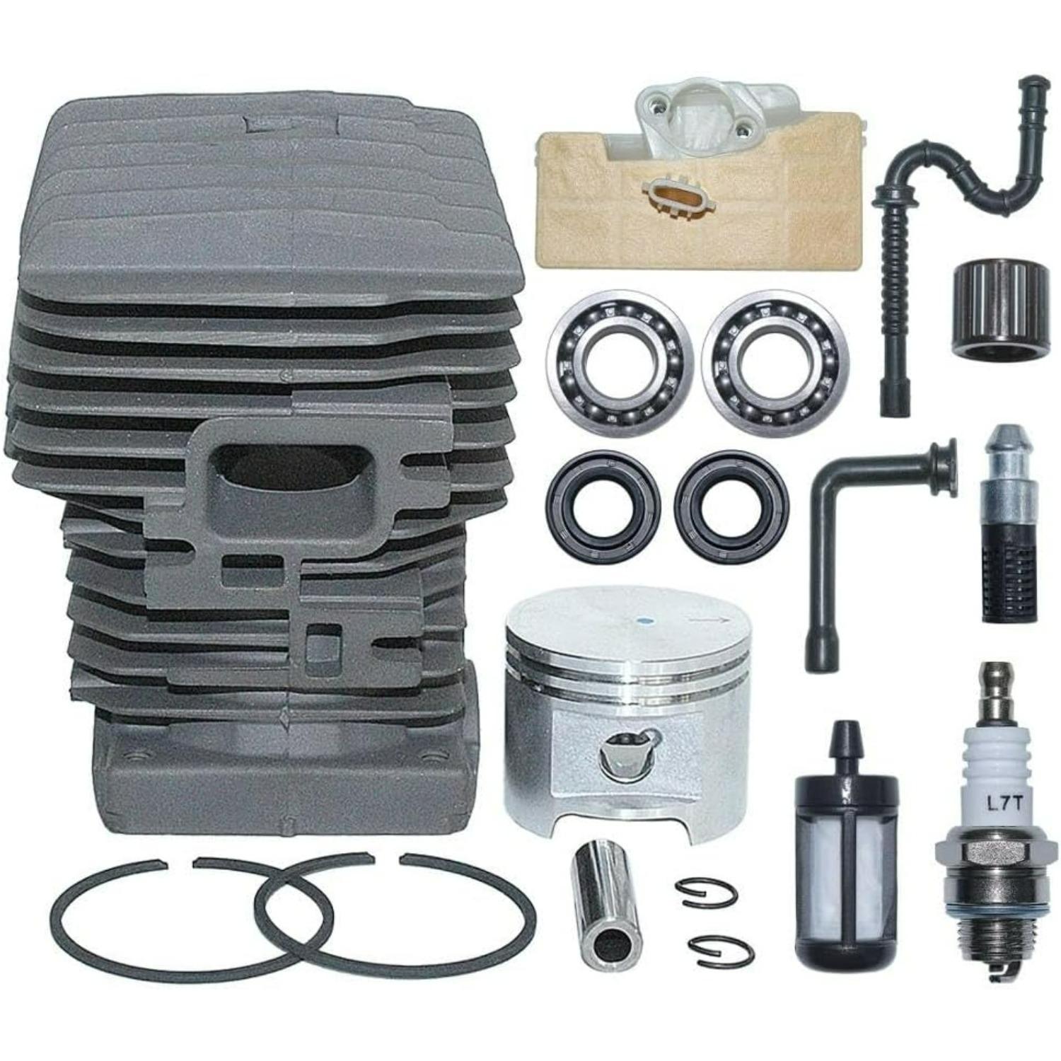 

46mm Cylinder Piston Kit For 029 MS290 039 MS390 Chainsaw parts with Oil Seal Gasket Bearings [Replacement] Z