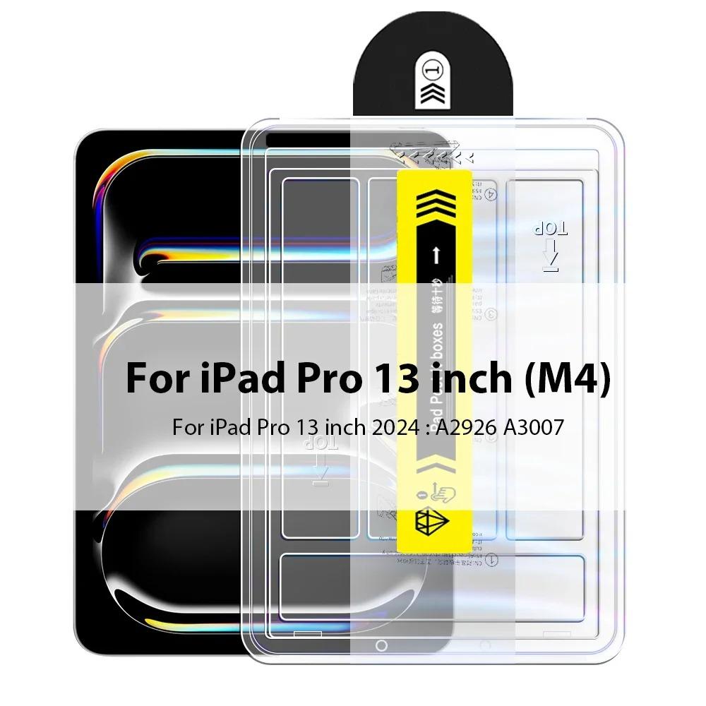 Tempered Glass for iPad Air 13 11 5 4 3 M3 M2 Pro13 M4 A16 11th 2026 12.9 Screen Protector 10 9 10th 9th Mini 7 6 Instant Film