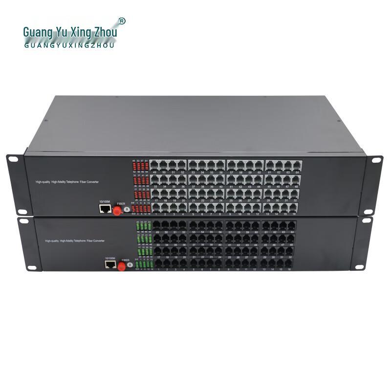 Guangyu Xingzhou GY-64P 64-Channel Telephone Fiber Optic Transceiver