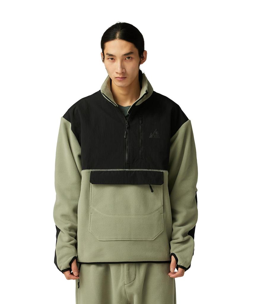 Snow Peak MofM Fleece Pullover Tops Pullover GREIGE L MM4510-SW01 Men's Women's