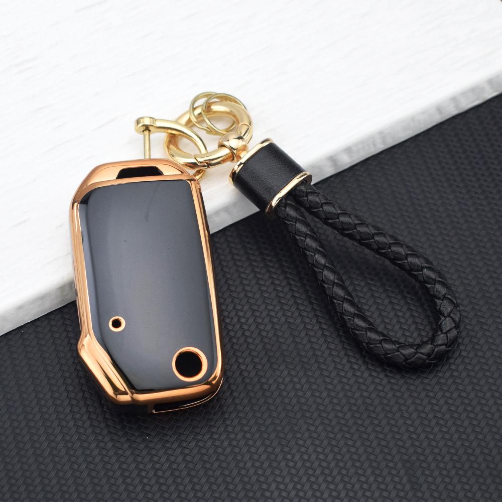 4 Buttons TPU Flip Key Case Cover for KIA Sportage R Stinger GT Sorento Ceed Cerato Forte -Full Protection Key Fob Accessories