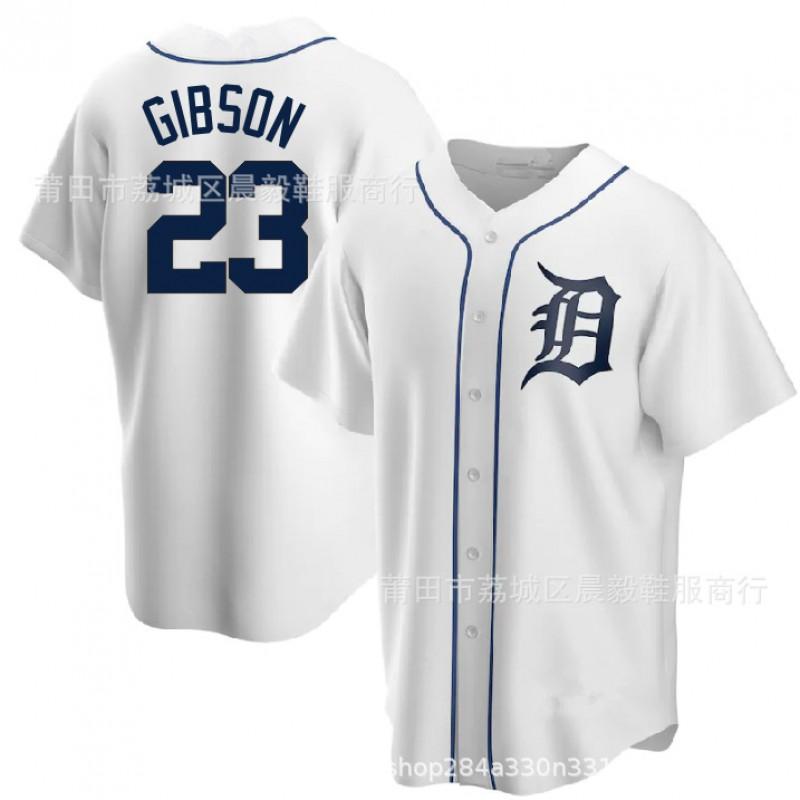 Unisex Detroit Tigers MLB Baseball Jersey Fan Apparel Cotton Blend Team Shirt Men Women Fall Winter