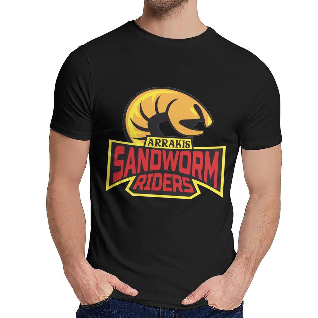 Movie Arrakis Sandworm Riders T Shirt Quality Cotton Harajuku Man S O Neck Streetwear La