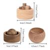 Refillable Wooden Essential Oil Diffusers DIY Fireless Aromatherapy Diffuser  Home Decoration