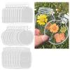 40pcs Reading Mark Clear Bookmarks Bottle Shape Dried Flower Bookmarks  Book Lovers
