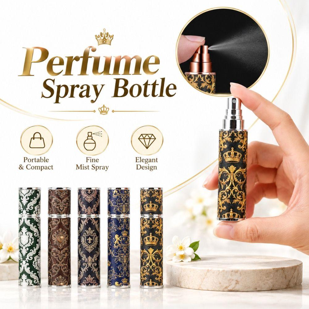 Refillable Fragrance Atomizer Leather Mini Perfume Bottle for Travel Cosmetic Dispenser