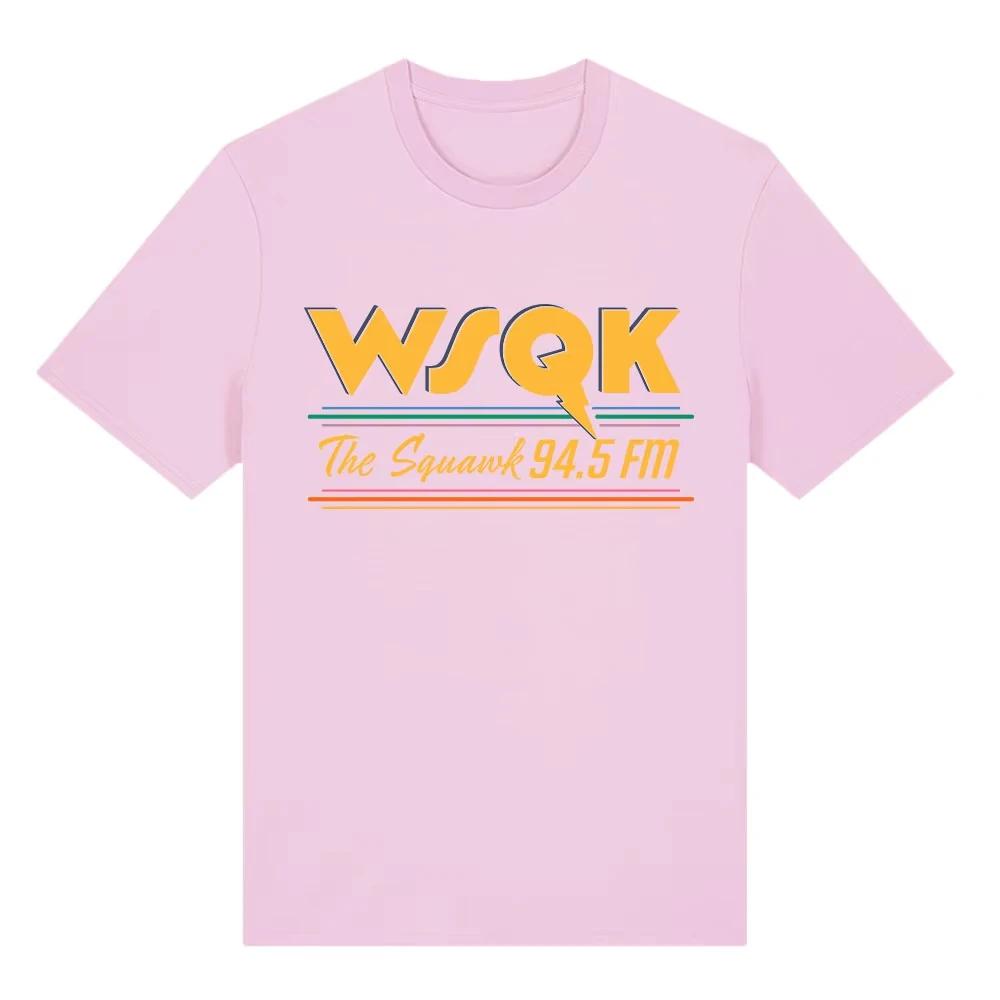 2026 Sommer WSQK The Squawk 94.5 FM T-Shirts Beam Me Up T-Shirts Ort Sucks Grafikdruck T-Shirt Baumwolle Kurzarm Herren T-Shirts Streetwear