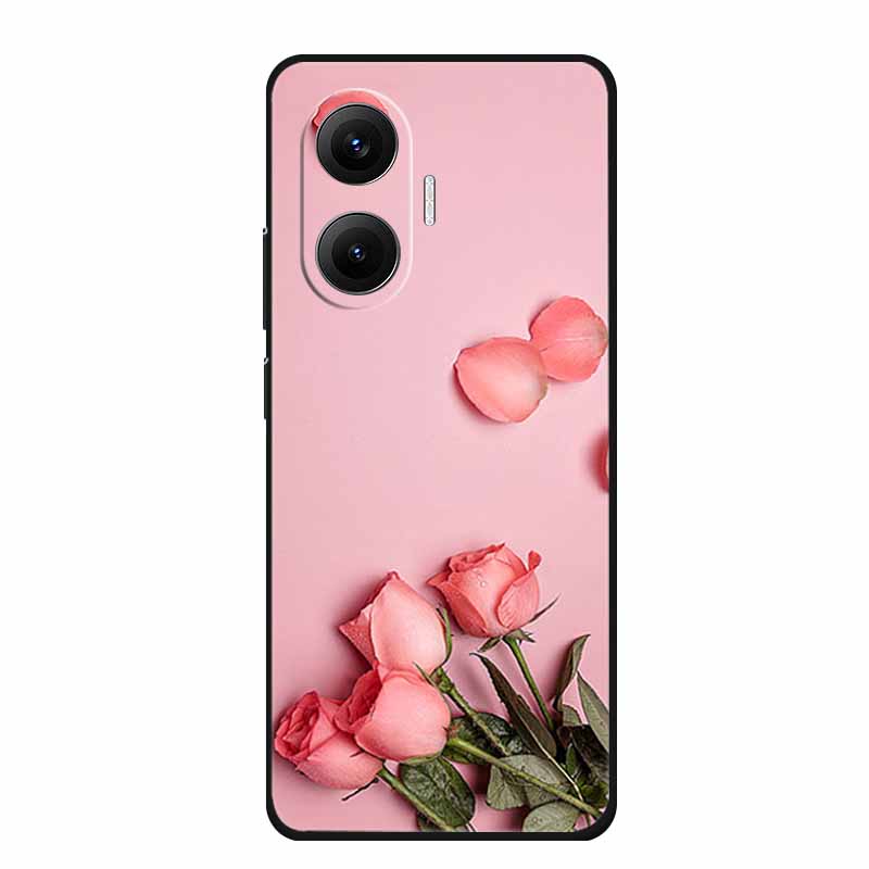 Phone Case For Redmi Turbo 4 Pro 5G Back Cover Case Black Silicone Soft Funda Para For Xiaomi Redmi Turbo 4 Pro Case Coque Shell