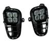 LED DRL Daytime Running Light Front Fog Lamps w/ Turn Signal For Kia Rio 2018-20