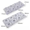 1 Pcs DIY Mold Crystal UV Epoxy Mold Ice Cube Mould Irregular Jewelry Pendant Diamond Silicone Molds