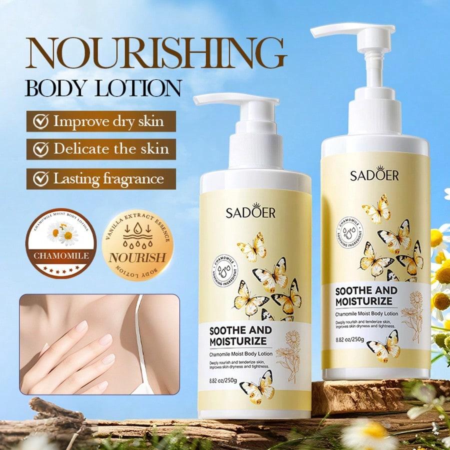 1PC Chamomile Moisturizing Body Lotion,Deeply Moisturize,Delicate Skin,Improve Dry Skin,Brighten Ski