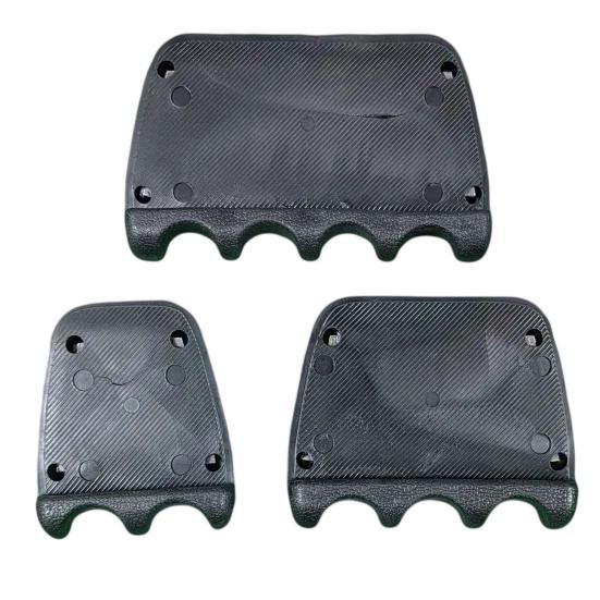 Pool Cue Holder Portable Weighted Cue Rest with Chalk Holder 4-Cues Billiard Cue Rack Mini Pool Stick Holder for Table