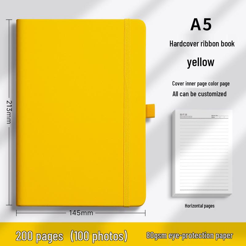 A5 Custom Logo Thickened Business Office Notebook Diary