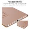 Capa para iPad 2017 2018 9.7 Slim Folding Stand Smart Cover Auto Wake PU Leather Case para iPad 6ª 5ª Geração Tablet Funda