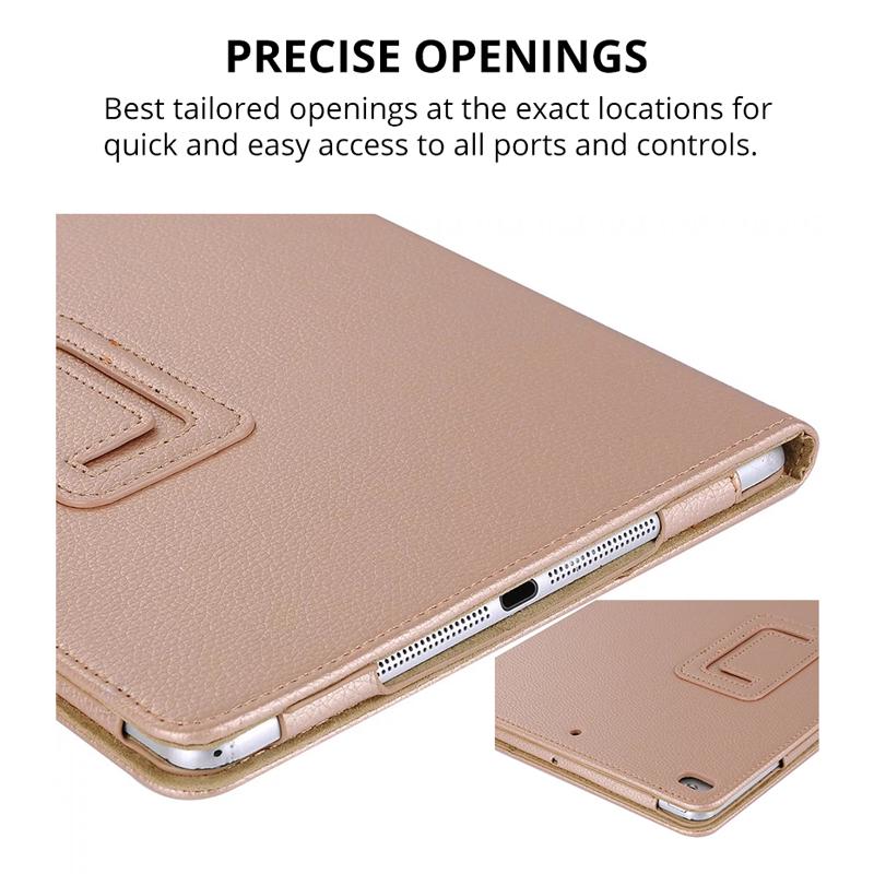 Capa para iPad 2017 2018 9.7 Slim Folding Stand Smart Cover Auto Wake PU Leather Case para iPad 6ª 5ª Geração Tablet Funda