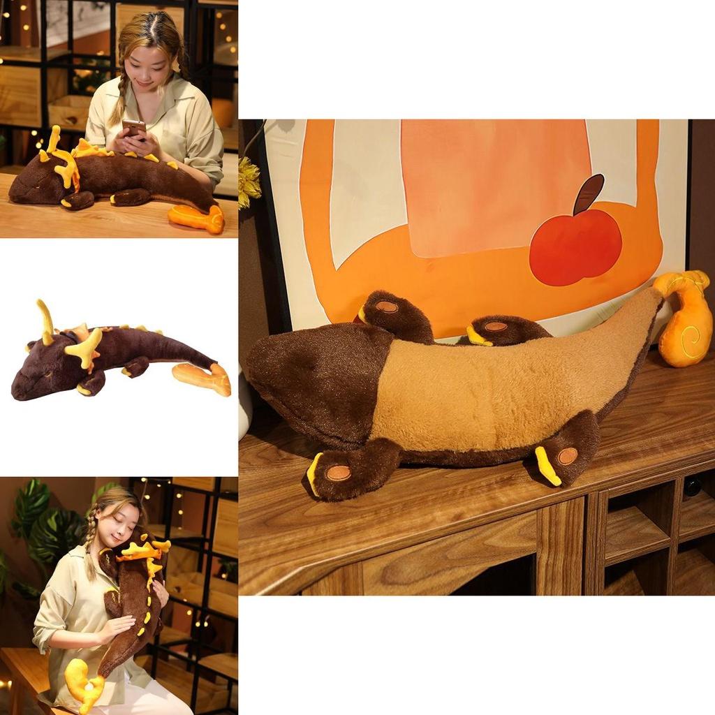 Soft And Cuddly Genshin Impact Morax Stuffed Toy Ideal For Cartoon Lovers