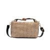 2024 Spring Retro Mori Girl Straw Woven Crossbody Handbag