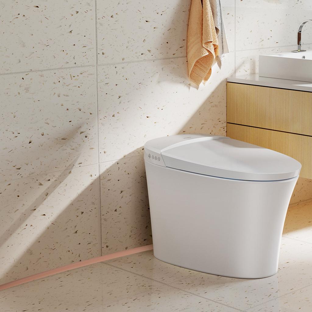 3 Meter Peel and Stick Quarter Round Molding Trim Flexible PVC Baseboard Trim for Walls Floors Stairs Bathtub Curved Surfaces