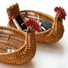 Simulated Animal Imitation Rattan Woven Storage Basket Household Storage Decoration Decoration Fruit Toy Basket Handmade Crafts
