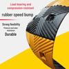 Rubber Speed Bump & Shock Absorbing Strip for Roadways and Doorways