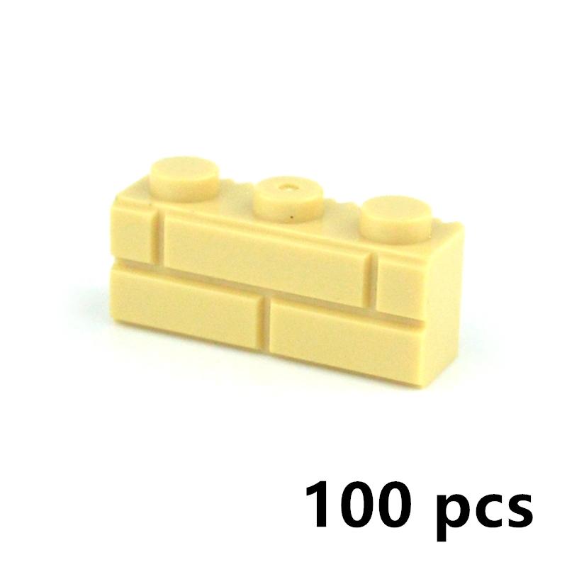 DIY Building Blocks Wall Figures Bricks 1x2 1x3 1x4 L Dots Educational Creative Construction Brick Size Compatible Small Bricks