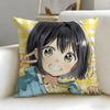 anime Senpai Is an Otokonoko Cushion Cover Soft  EasyWash Pillow Case  Versatile for Couch Bed Travel and Office