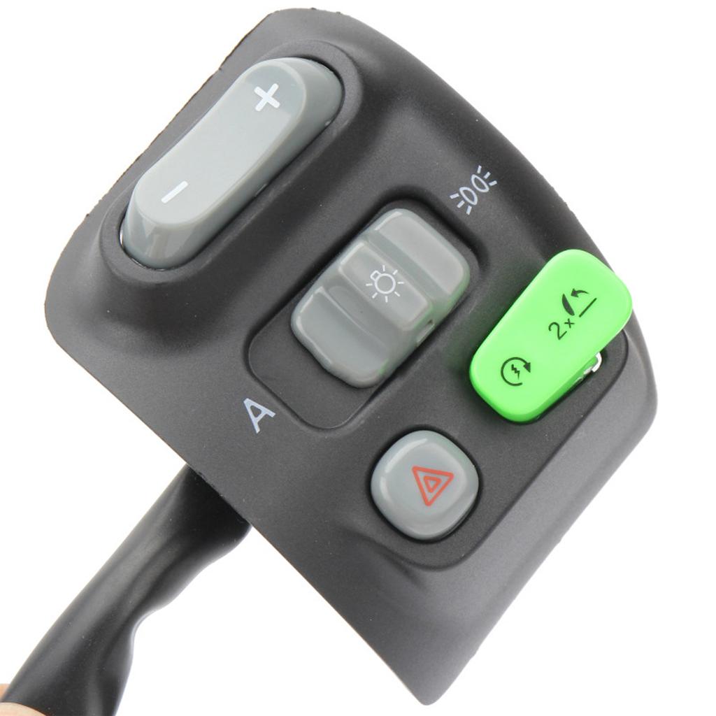 ABS Electric Scooter Throttle Switch Stable Temperature Performances Electric Scooter Handle Switches for City Road