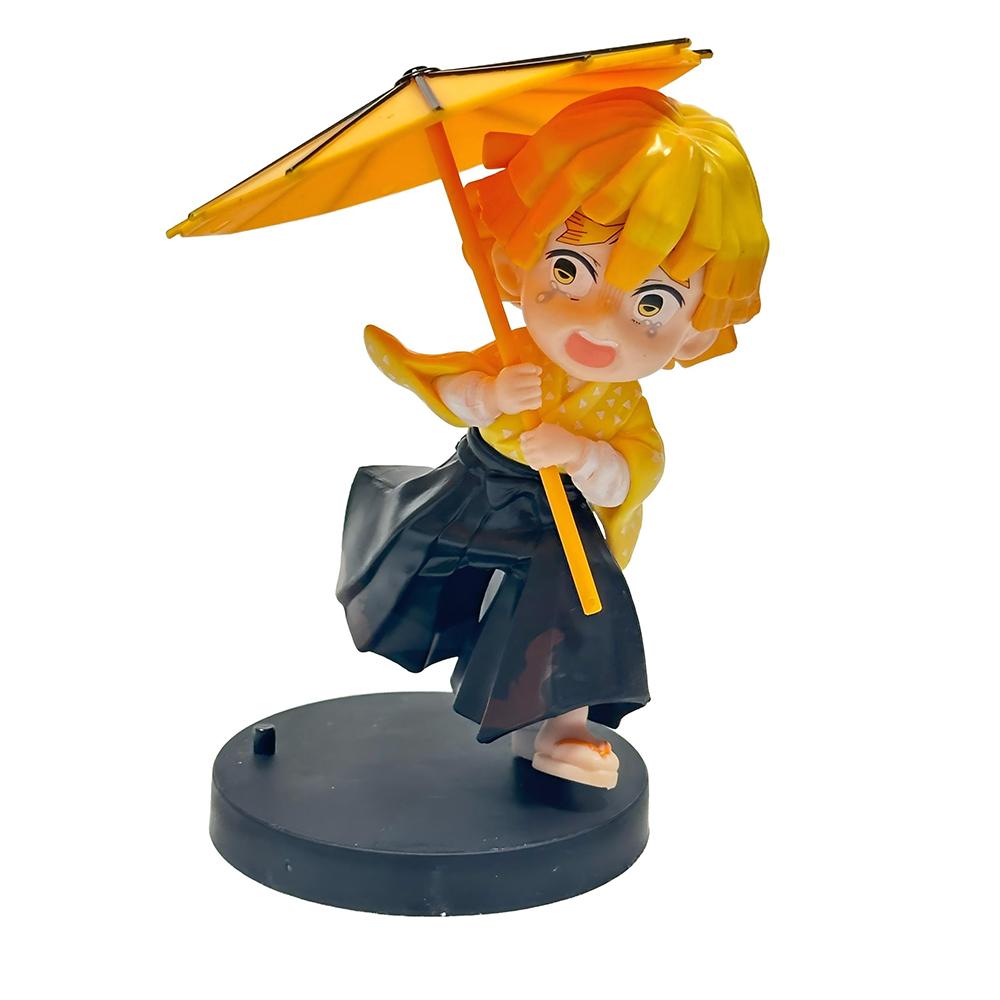 Anime Demon Slayer Figure Kimetsu No Yaiba Doll Plum Rain Series Surprise Box Warrior Action Figure Toy Model  Popular New