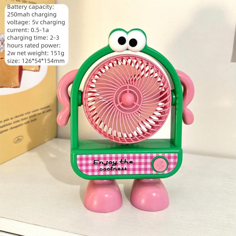 USB Rechargeable Halter Fan Quiet Operation Mini Fan Portable Handheld Fan  Travel Companion