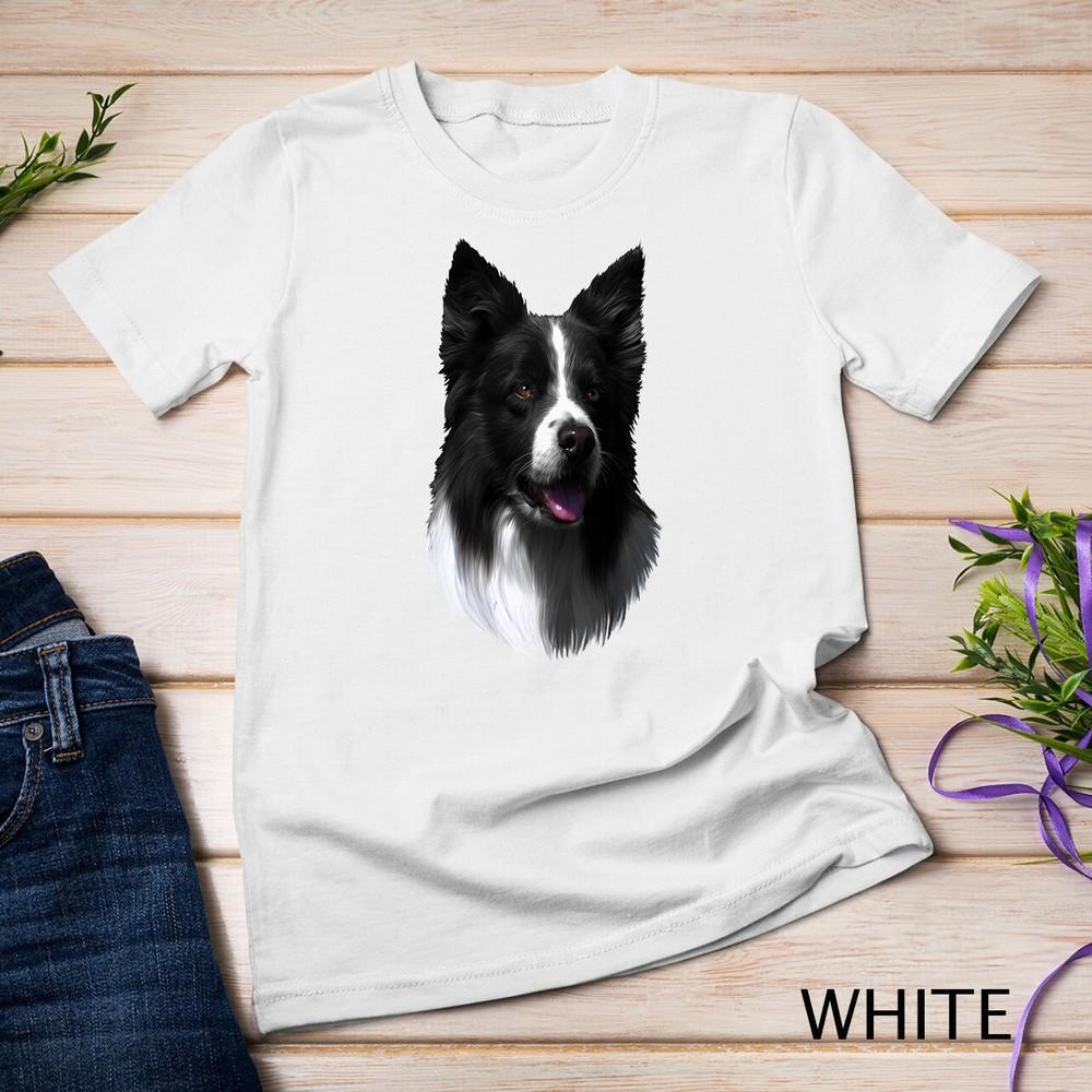 

Border Collie Herding Dog Dogs Tee Shirt Gifts Unisex T-shirt 4XL