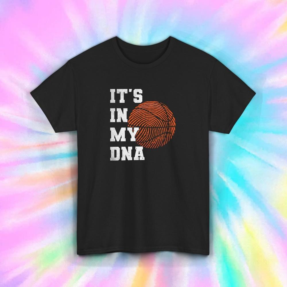 

Basketball DNA T-Shirt Fingerprint Hoops Sports Fan Tee S-5XL 3XL