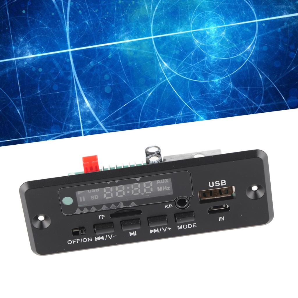 Decode Board 12V 02EA MP3 Decode Board with in USB Port Support Memory Card and U Disk